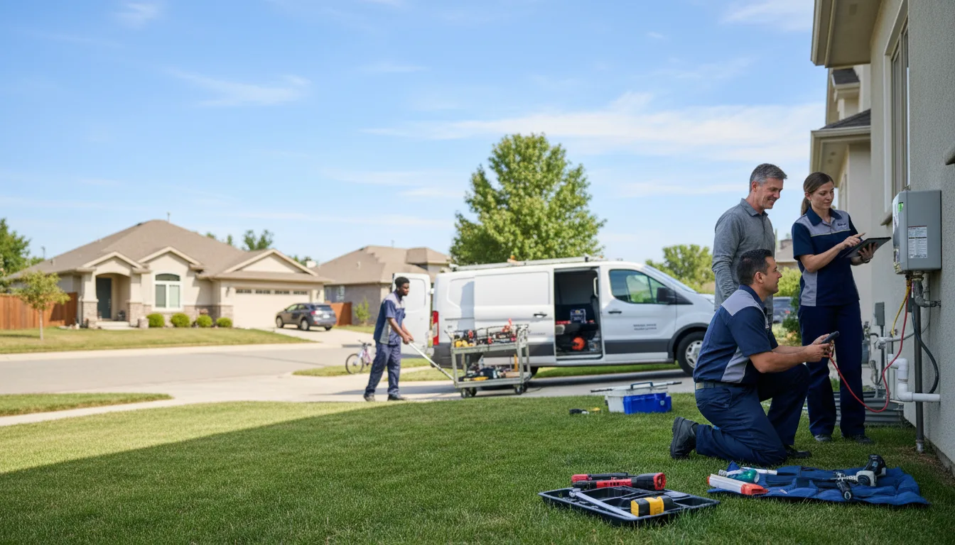 Tankless water heater service in South Shore, KY